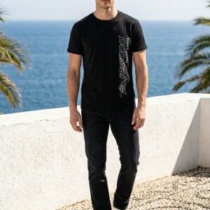 tričko Heavy vyšší gramáže černá Rewaco